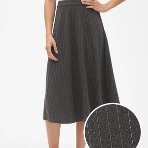 Gap circle midi skirt ponte